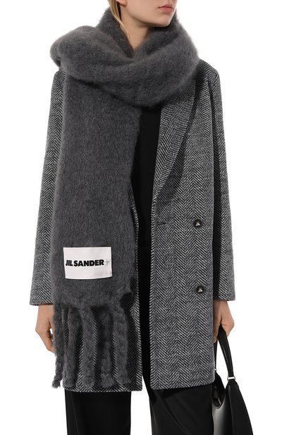 Шерстяной шарф JIL SANDER, арт. J40TE0118/J40041, фото 3