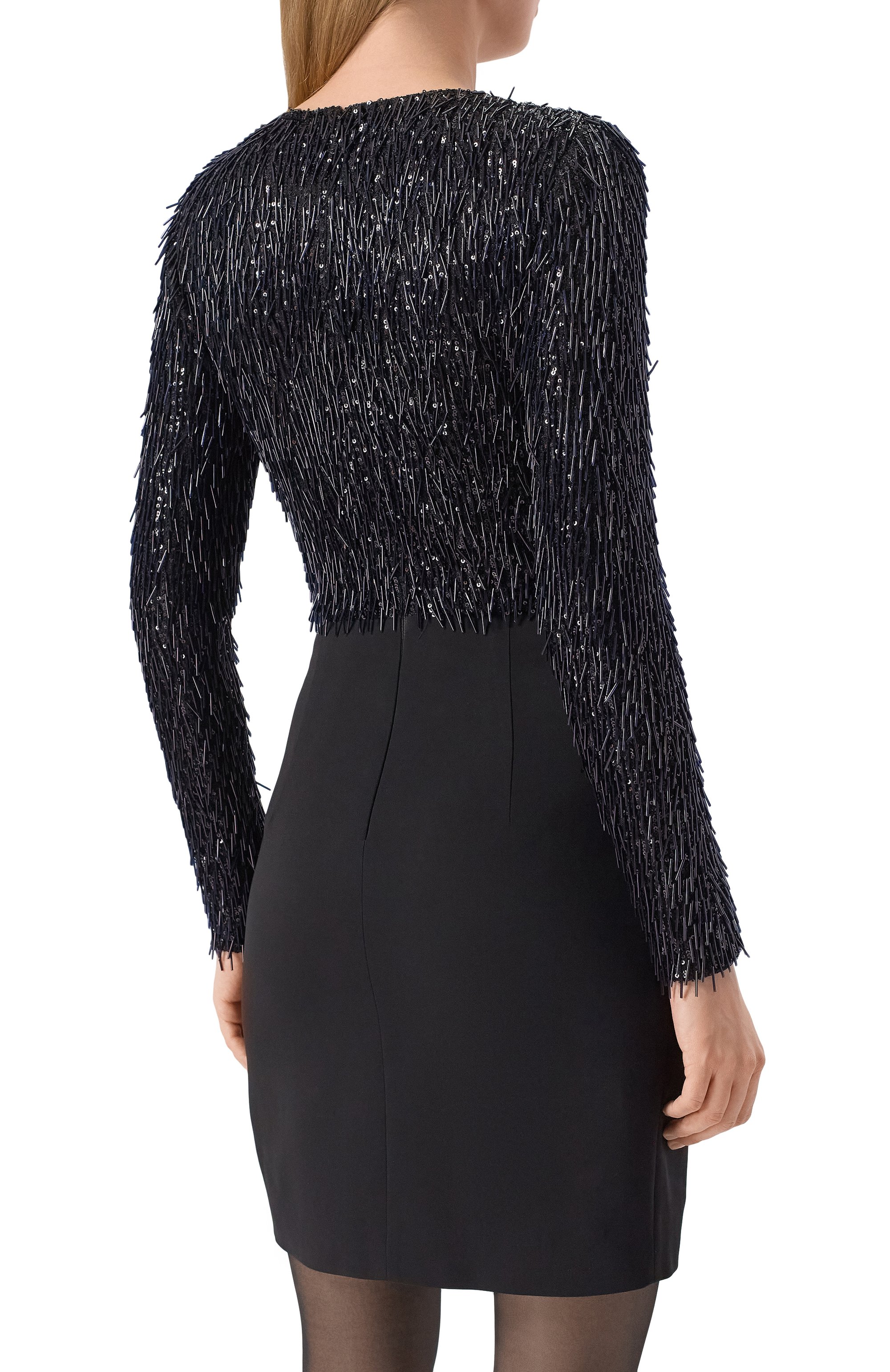 Платье с отделкой бисером и пайетками CHAPURIN, арт. D/20428/28763-М, фото 4