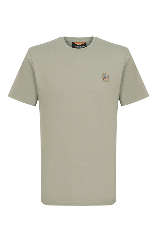 Хлопковая футболка Parajumpers 26SM-PM TSE R01 Хаки 26SM-PM TSE R01