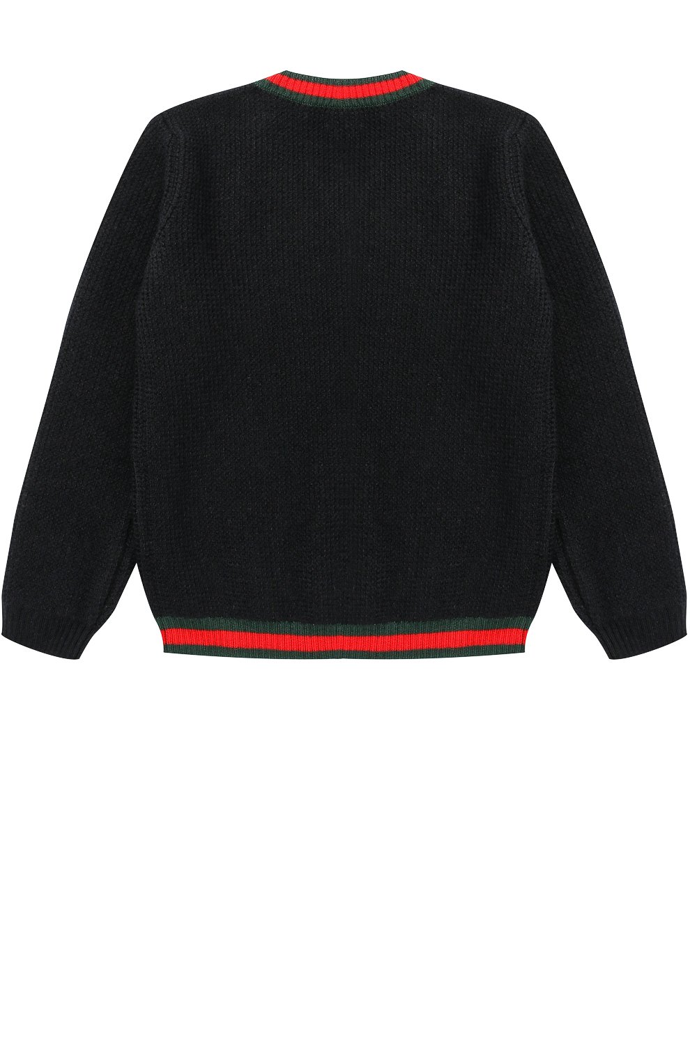 Кашемировый пуловер с контрастной отделкой GUCCI, арт. 431991/X5E23, фото 2