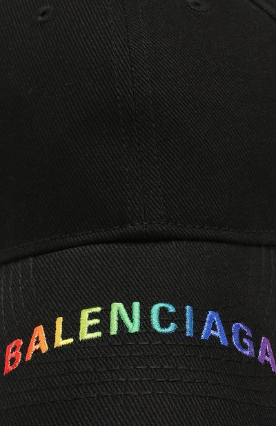 Хлопковая бейсболка BALENCIAGA, арт. 564206/310B5, фото 3