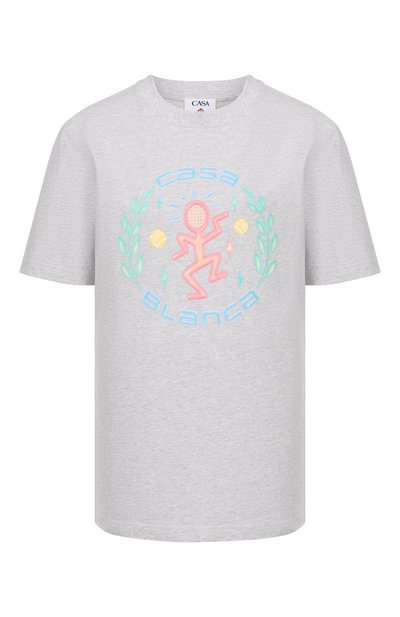 Женская хлопковая футболка CASABLANCA, арт. M-SP26-JTS-001-02