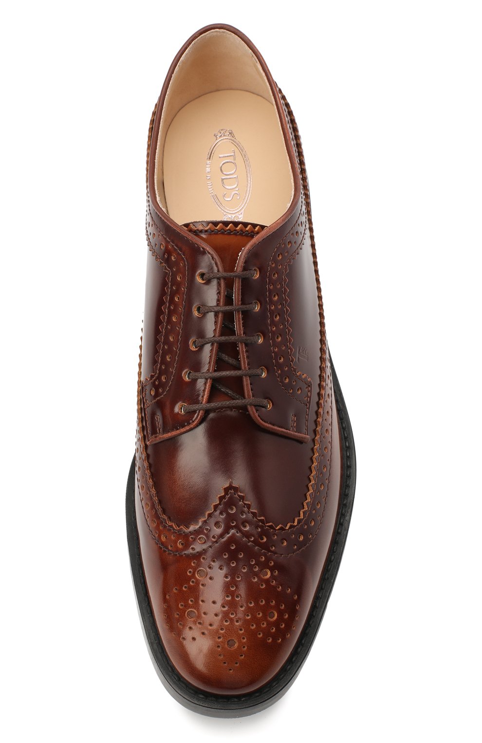 Кожаные дерби TOD’S, арт. XXW60C0DE20EB5, фото 5
