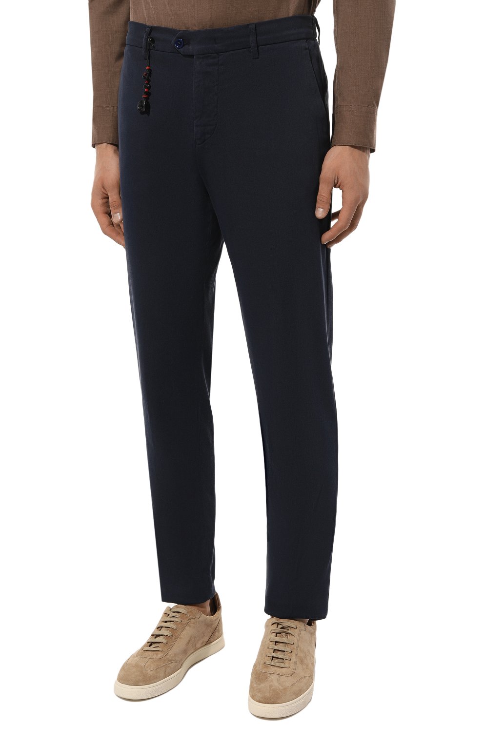 Брюки из хлопка и шелка MARCO PESCAROLO, арт. EV0/4907, фото 3