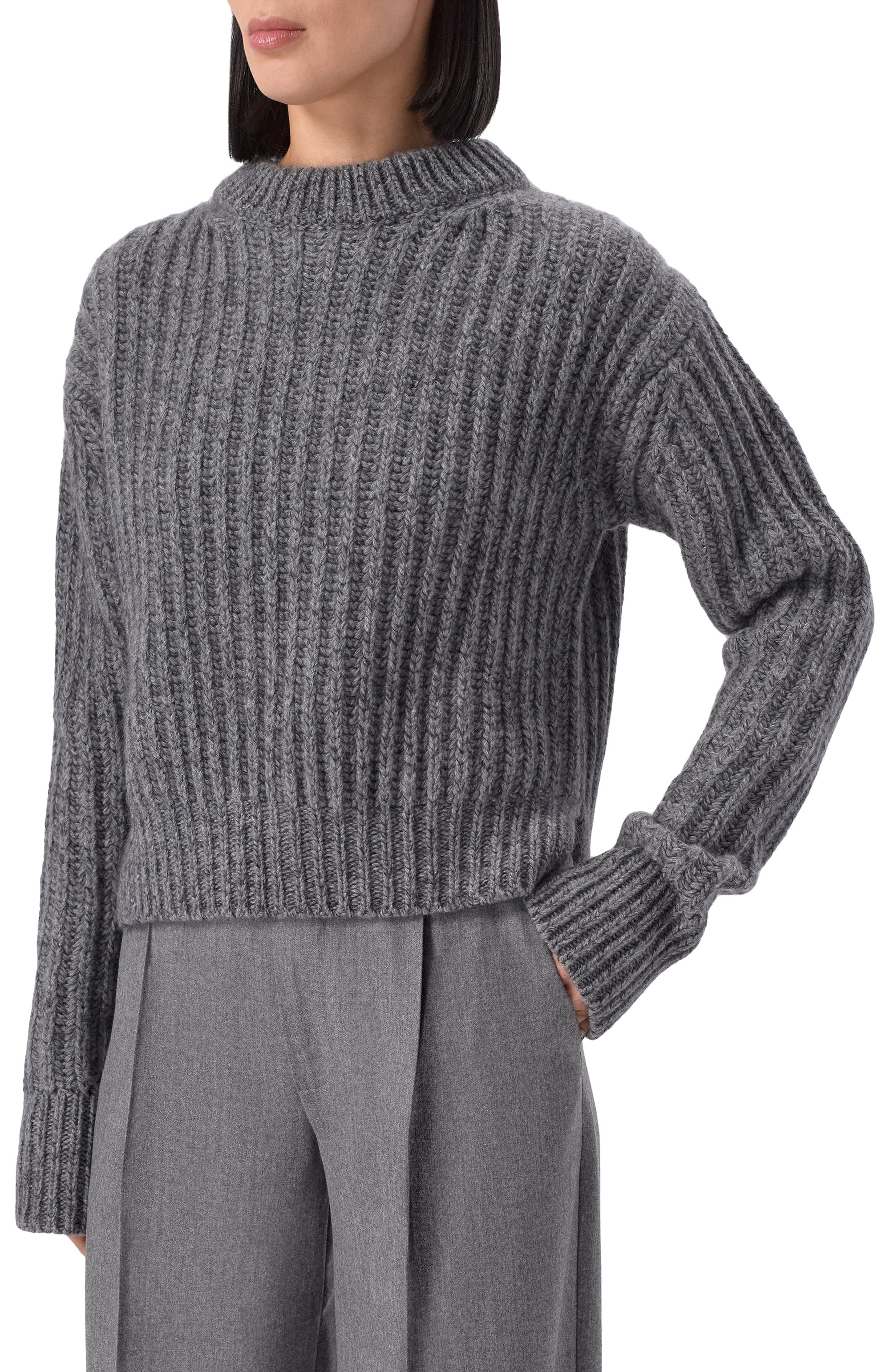 Свитер из шерсти и кашемира SASUPHI, арт. W25662/BU, фото 3