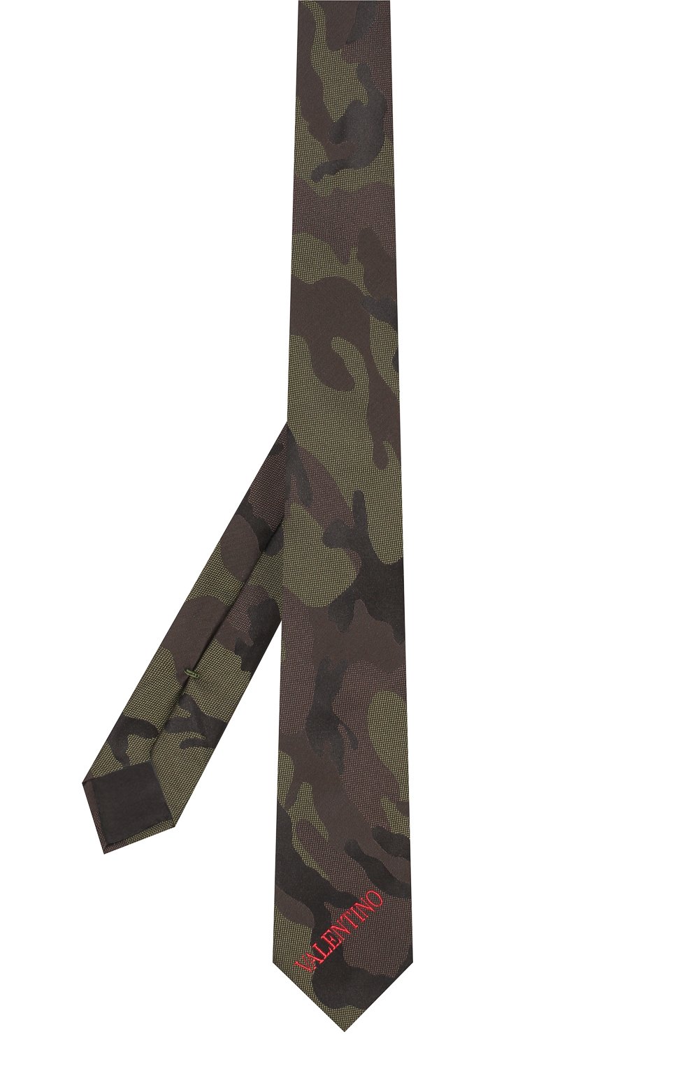 Шелковый галстук VALENTINO, арт. TY2EV195HCR, фото 2