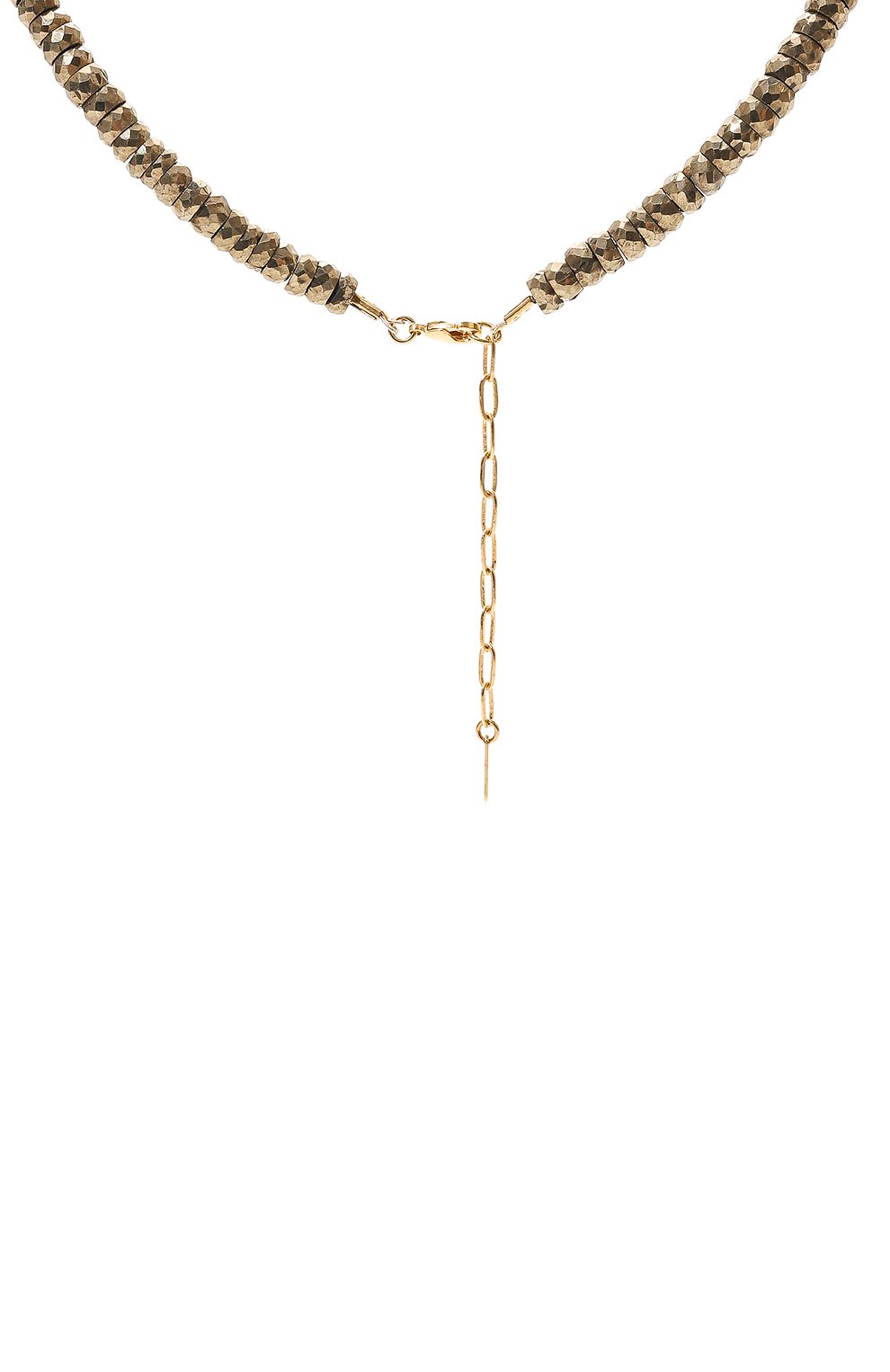 Колье HANKA_IN бронзового цвета по цене 42450 руб., арт. EL0N-CH-PYR-CZ-1M, фото 4 Колье HANKA_IN, арт. EL0N-CH-PYR-CZ-1M, фото 4
