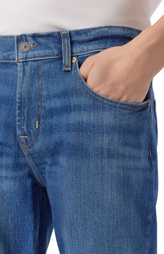 Джинсы Austin 7 For All Mankind 7TC80A56-1XZ Синий  7TC80A56-1XZ Фото 5
