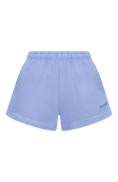 Хлопковые шорты SPORTY AND RICH, арт. SH037612304BL59, фото 1