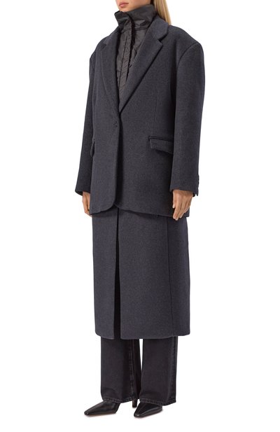 Пальто-трансформер RUBAN темно-серого цвета по цене 331000 руб., арт. RFW25/26-1.1.310.4, фото 3 Пальто-трансформер RUBAN, арт. RFW25/26-1.1.310.4, фото 3