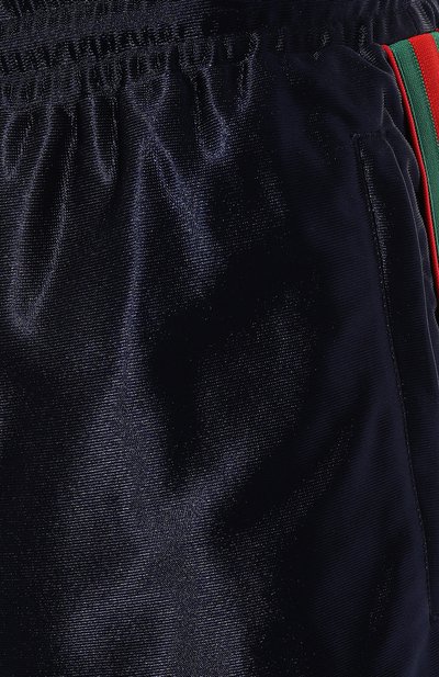 Джоггеры GUCCI темно-синего цвета по цене 126720 руб., арт. 655343 XJDF1, фото 5 Джоггеры GUCCI, арт. 655343 XJDF1, фото 5
