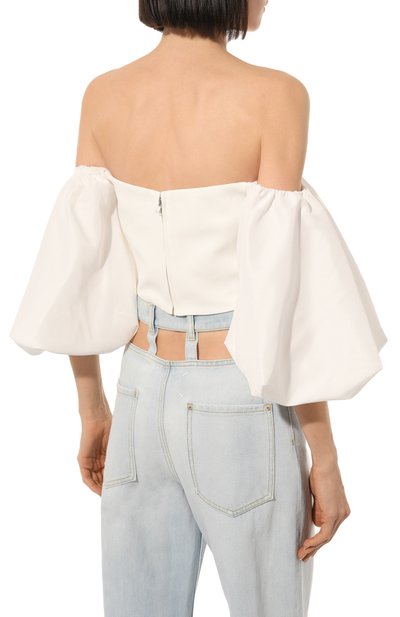 Топ SELF-PORTRAIT, арт. RS23-010T-W, фото 4