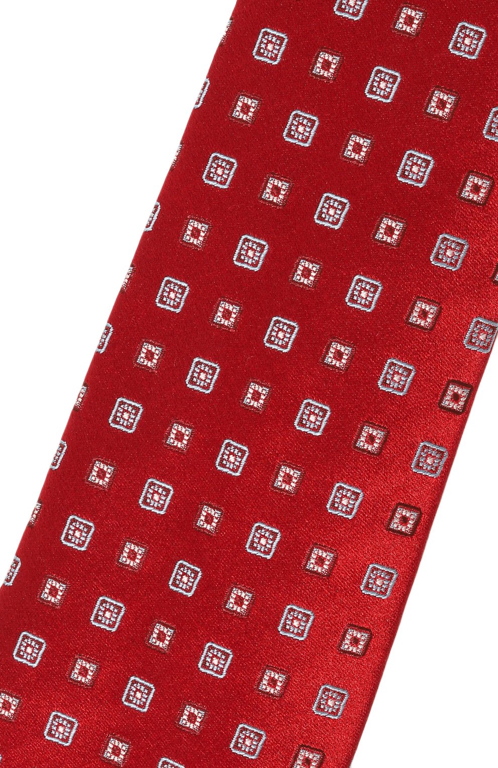 Шелковый галстук LANVIN красного цвета по цене 15400 руб., арт. 3056/TIE, фото 4 Шелковый галстук LANVIN, арт. 3056/TIE, фото 4