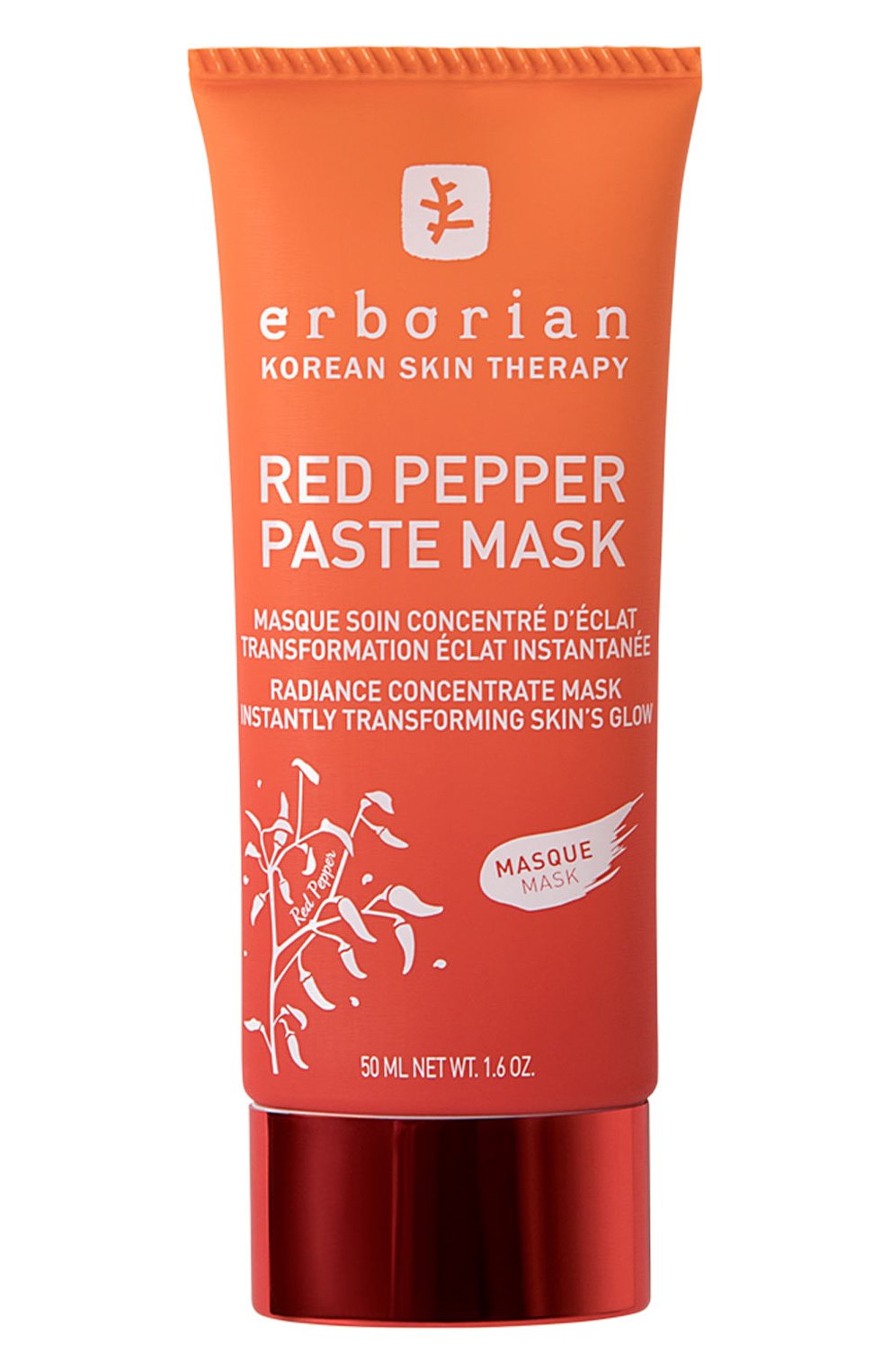 Паста-маска для лица red pepper paste mask (50ml) ERBORIAN, арт. 785159, фото 1