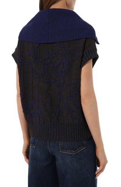 Шерстяной жилет AND THE BRAND, арт. W24-JM029-0702-349, фото 4