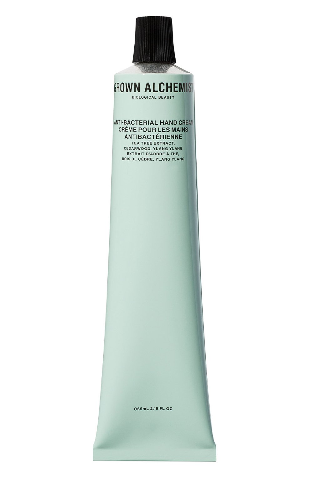 Крем для рук с антибактериальным эффектом «экстракт чайного дерева, кедр и иланг-иланг» (65ml) GROWN ALCHEMIST бесцветного цвета по цене 3300 руб., арт. GA00790, фото 1 Крем для рук с антибактериальным эффектом «экстракт чайного дерева, кедр и иланг-иланг» (65ml) GROWN ALCHEMIST, арт. GA00790, фото 1