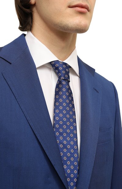 Шелковый галстук CANALI, арт. 18/HJ03652, фото 2