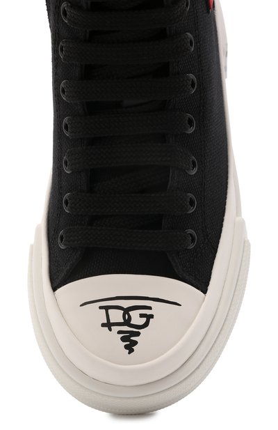 Высокие кеды DOLCE & GABBANA, арт. DA5039/AQ722/29-36, фото 4