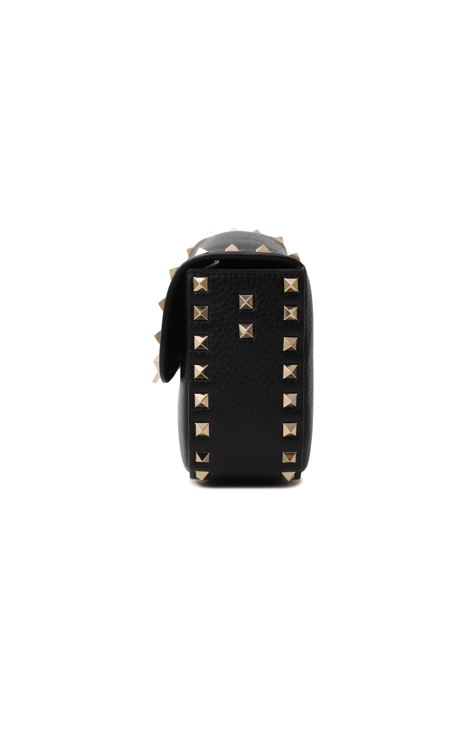 Сумка rockstud small VALENTINO черного цвета по цене 236000 руб., арт. 5W0B0Q70/VSF, фото 4 Сумка rockstud small VALENTINO, арт. 5W0B0Q70/VSF, фото 4