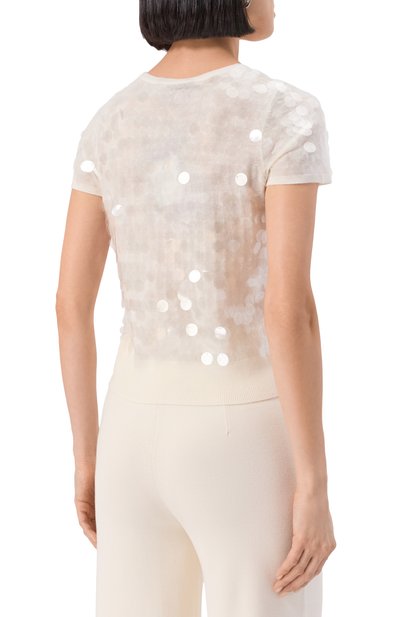 Шерстяной пуловер MAX MARA STUDIO, арт. SAI0, фото 4