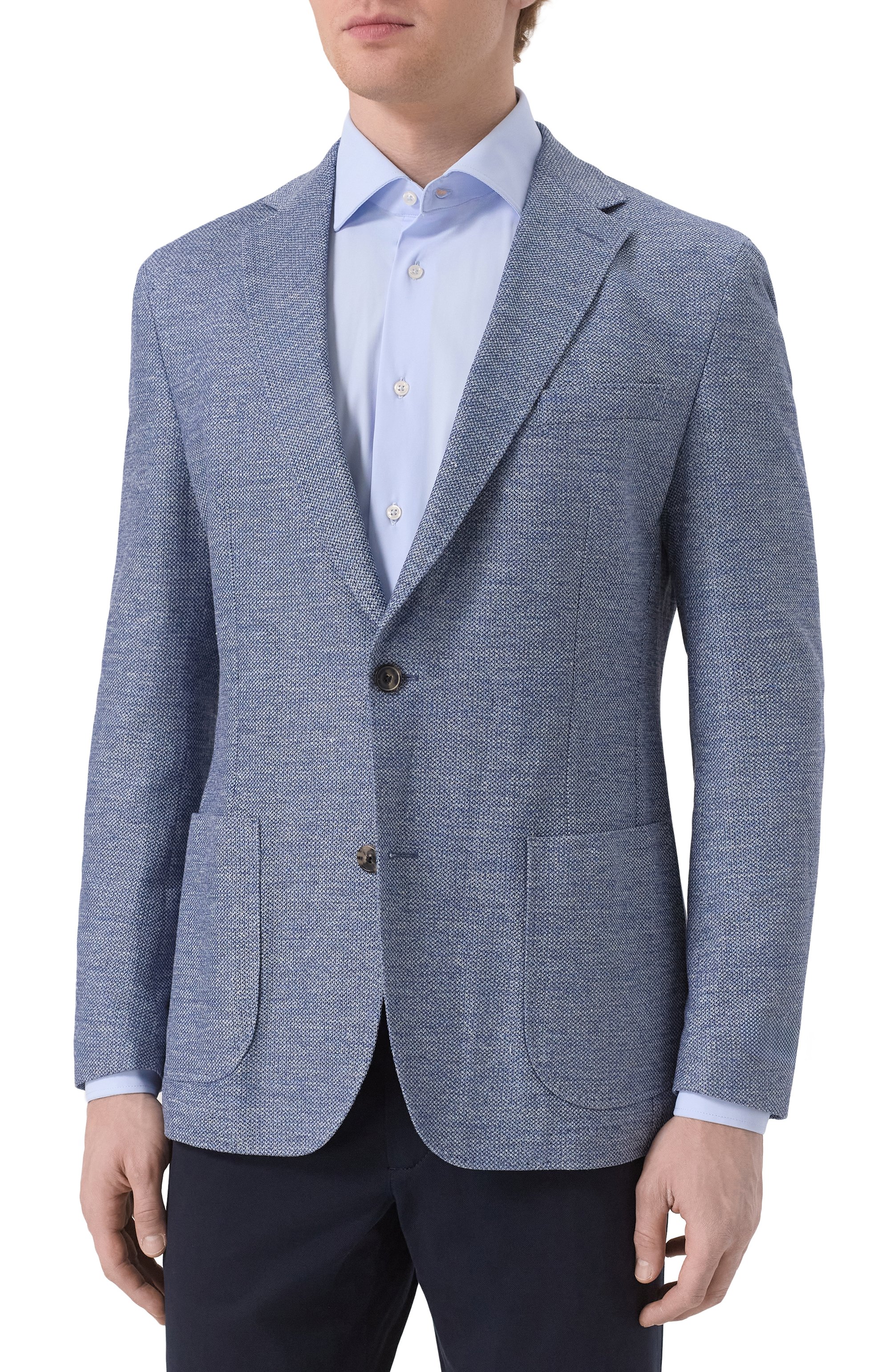 Пиджак изо льна и хлопка WINDSOR, арт. 13 GIR0-J35 10009038 02/30046378, фото 4