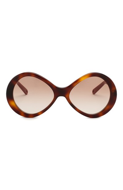 Солнцезащитные очки CHLOÉ коричневого цвета по цене 22150 руб., арт. 2743S-270, фото 3 Солнцезащитные очки CHLOÉ, арт. 2743S-270, фото 3