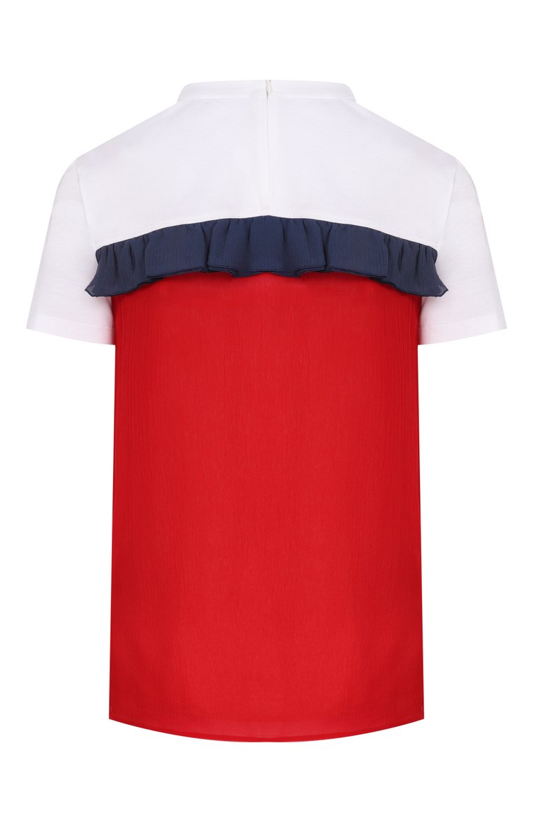 Хлопковый топ PRADA, арт. 35982-1S3T-F0XKK-191, фото 2