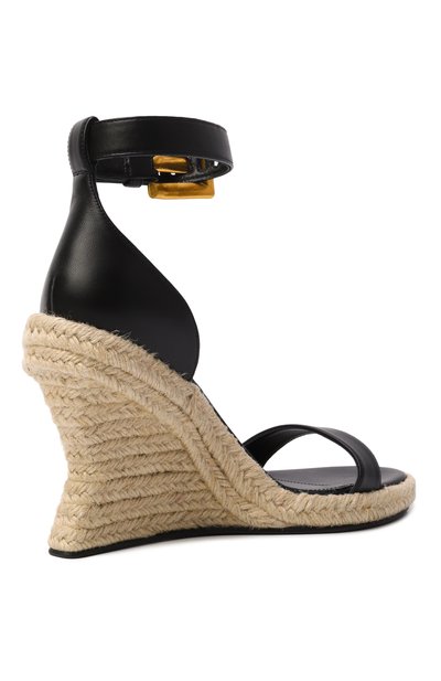 Кожаные босоножки anthem 95 BALMAIN, арт. GN4UH225/LNAP, фото 5