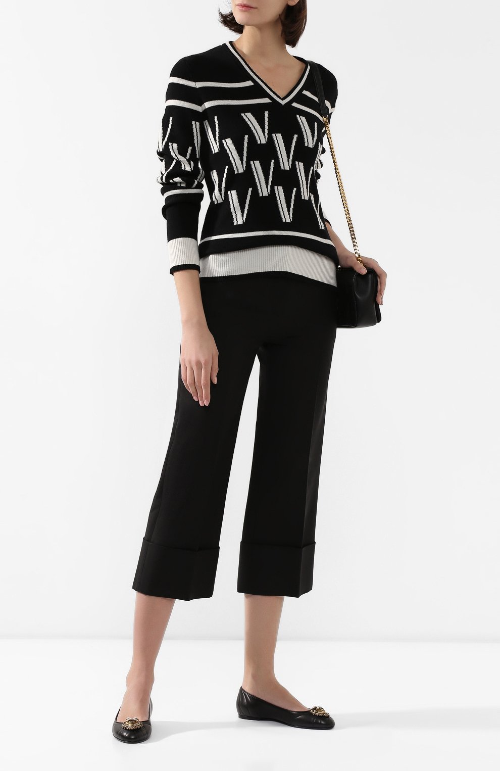 Кожаные балетки devotion DOLCE & GABBANA, арт. CB0173/AV967, фото 2