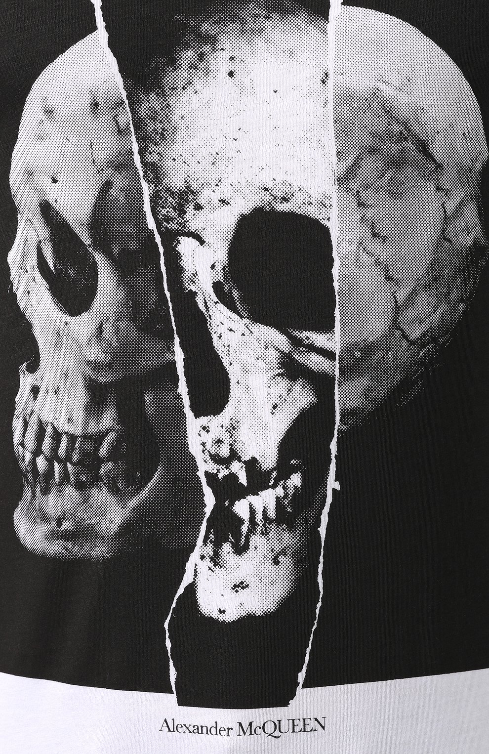 Хлопковая футболка ALEXANDER MCQUEEN, арт. 582923/QNZ8B, фото 5