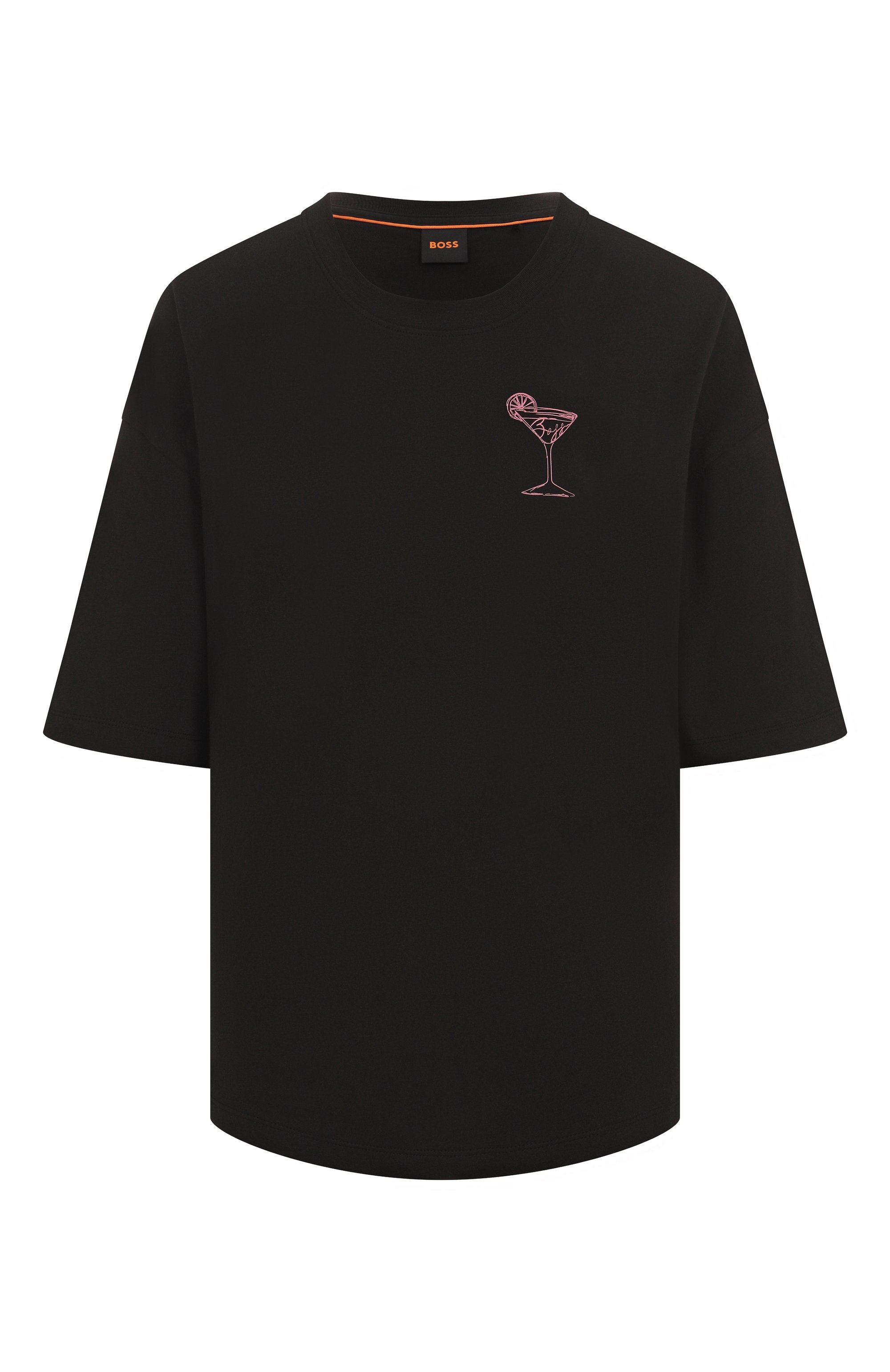 Хлопковая футболка BOSS ORANGE, арт. 50540441, фото 1