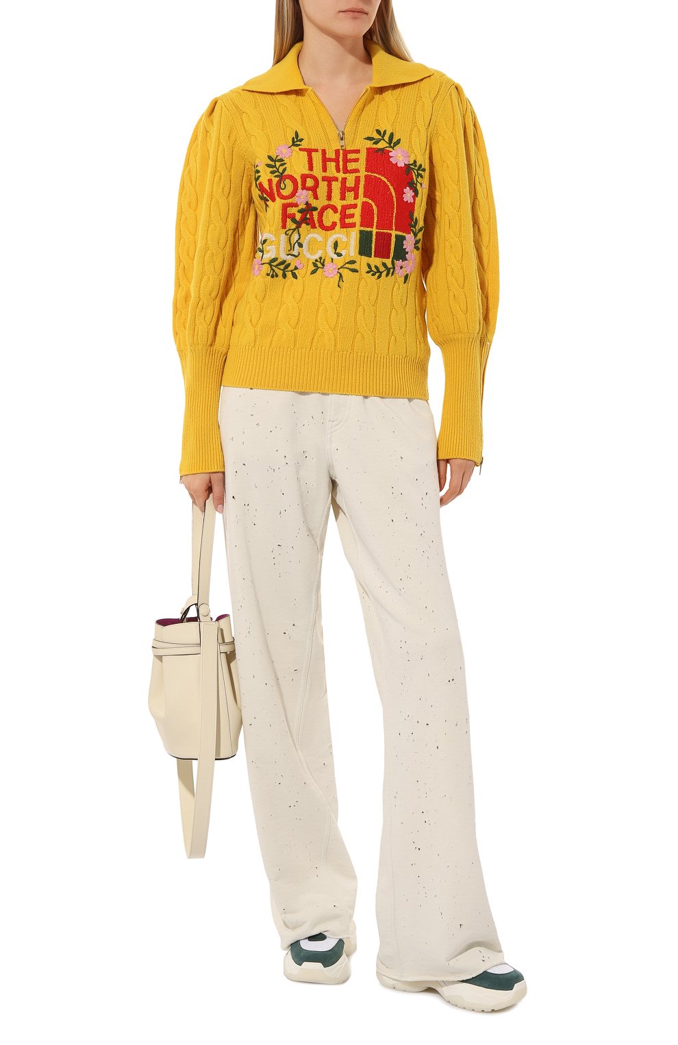 Шерстяной свитер the north face x gucci GUCCI, арт. 671687 XKB2A, фото 2