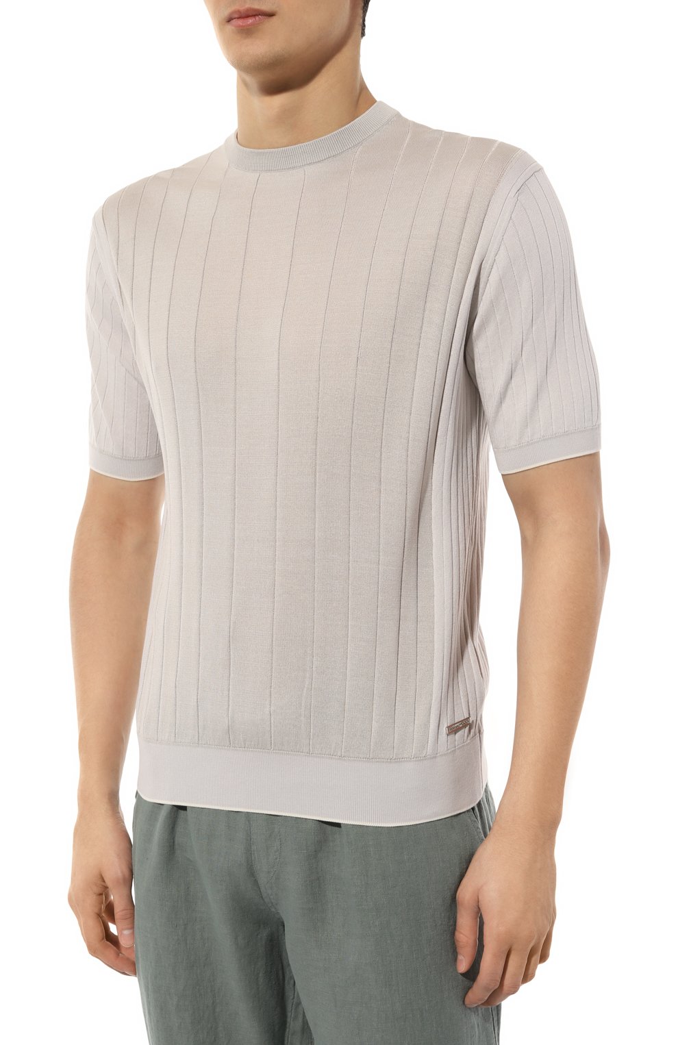 Д�жемпер из хлопка и шелка STEFANO RICCI, арт. K212020G10/F24190, фото 3