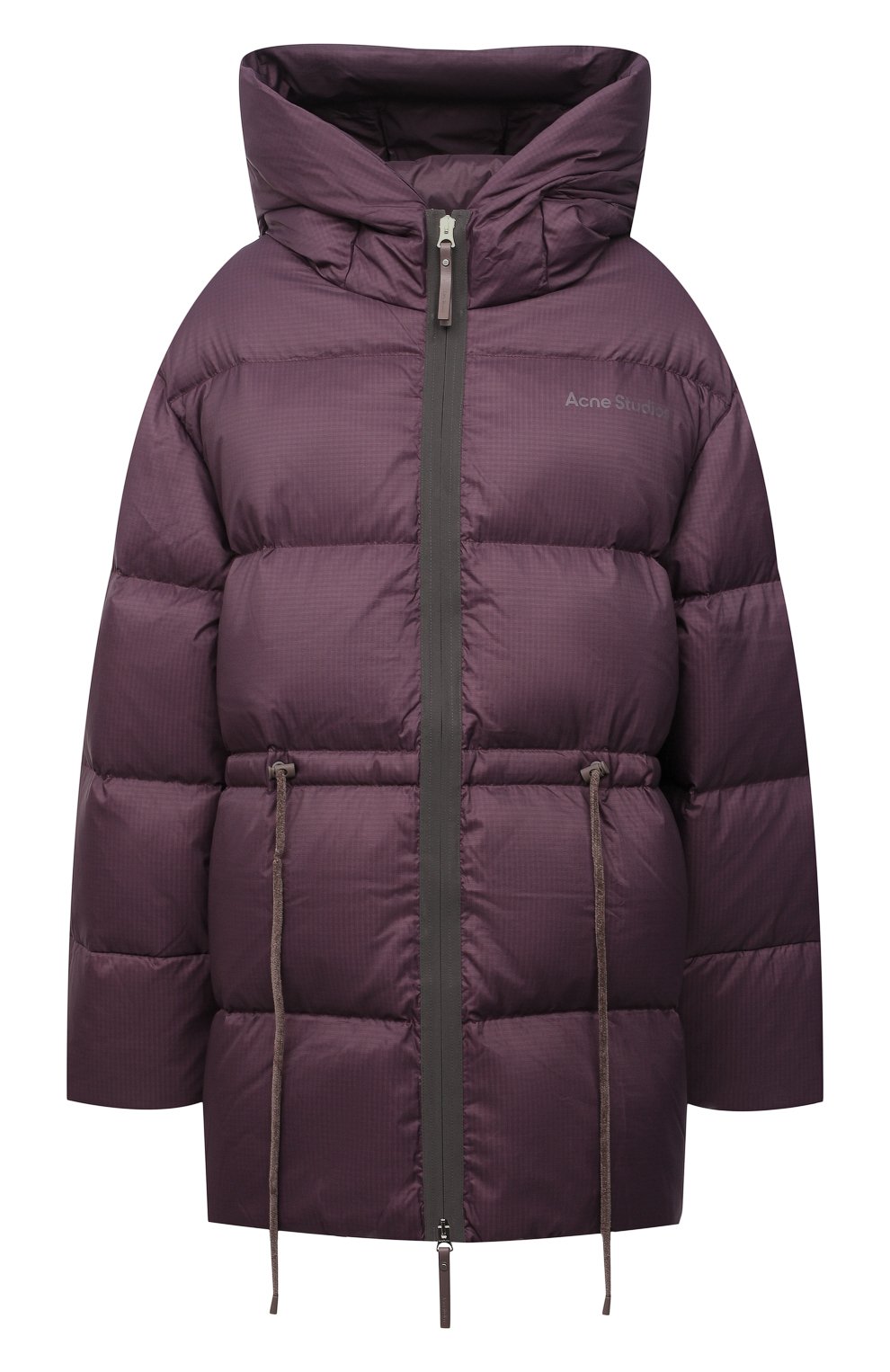 Пуховик ACNE STUDIOS фиолетового цвета по цене 155000 руб., арт. A90286, фото 1 Пуховик ACNE STUDIOS, арт. A90286, фото 1