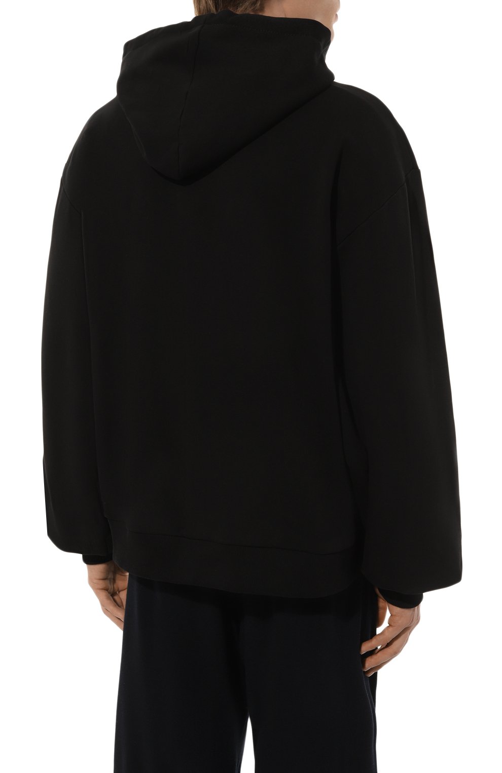 Хлопковая толстовка WHO_AM, арт. MZ1-P241-BLK/F, фото 4