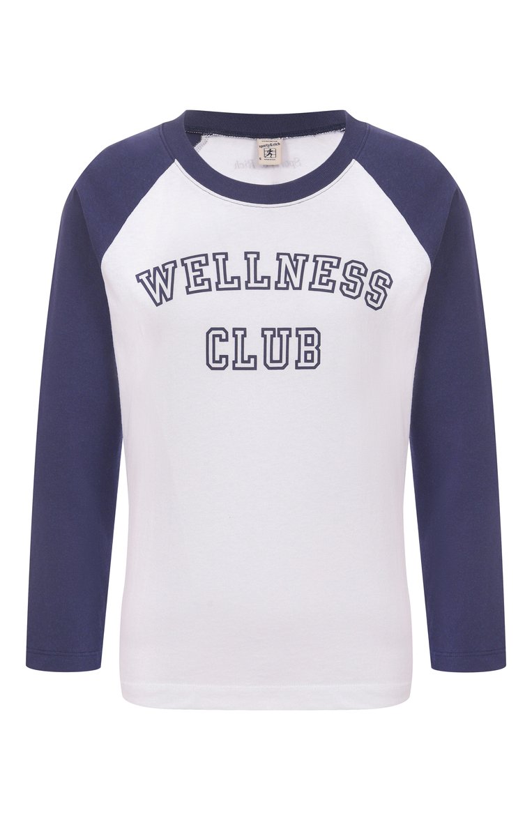 Хлопковый лонгслив SPORTY AND RICH, арт. T0046620010BL107, фото 1