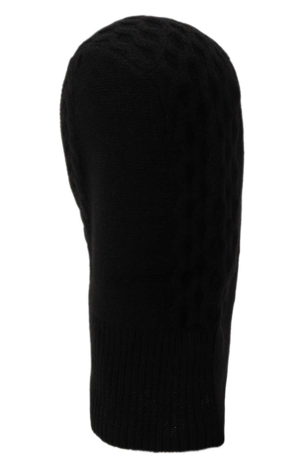 Кашемировая шапка-балаклава JACOB LEE черного цвета по цене 44510 руб., арт. WCC03224B, фото 3 Кашемировая шапка-балаклава JACOB LEE, арт. WCC03224B, фото 3