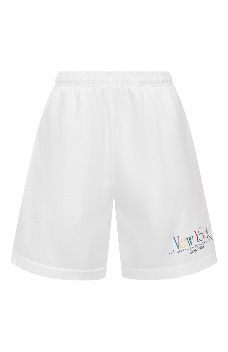 Хлопковые шорты SPORTY AND RICH, арт. SH039622034WH57, фото 1