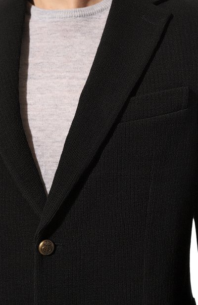 Шерстяной пиджак CIRCOLO 1901 черного цвета по цене 74450 руб., арт. CN4138, фото 5 Шерстяной пиджак CIRCOLO 1901, арт. CN4138, фото 5