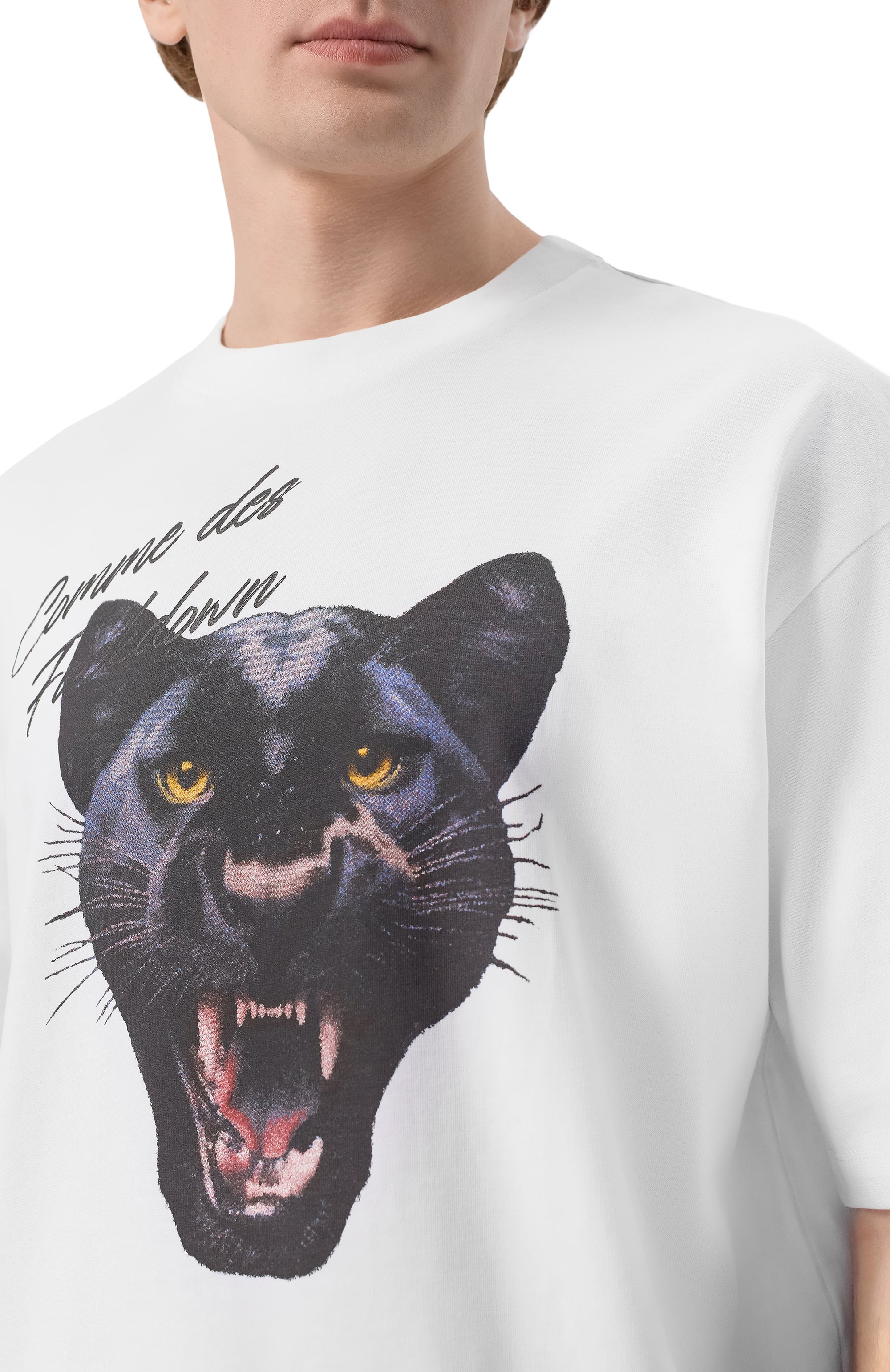 Хлопковая футболка COMME DES FUCKDOWN, арт. CFABM01977, фото 5