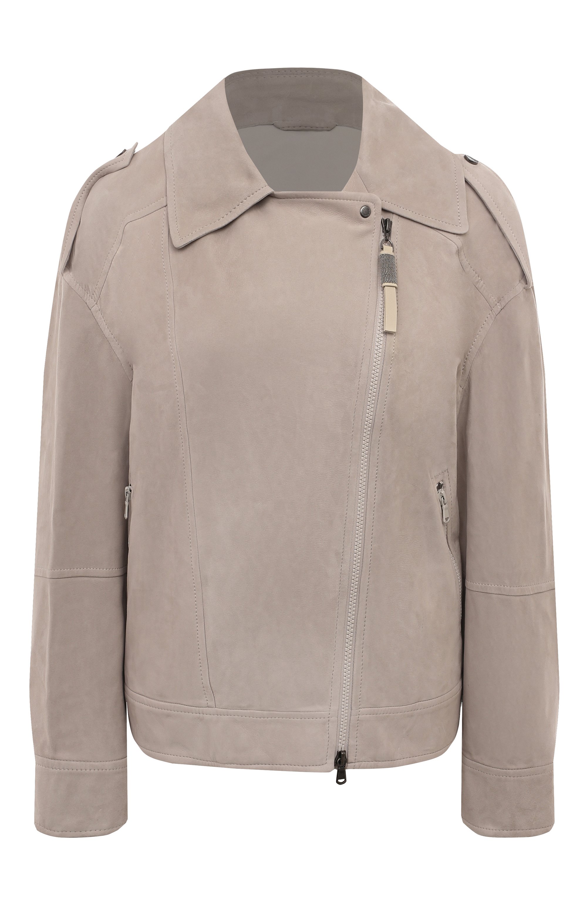 Замшевая куртка BRUNELLO CUCINELLI, �арт. MPCAI2926, фото 1