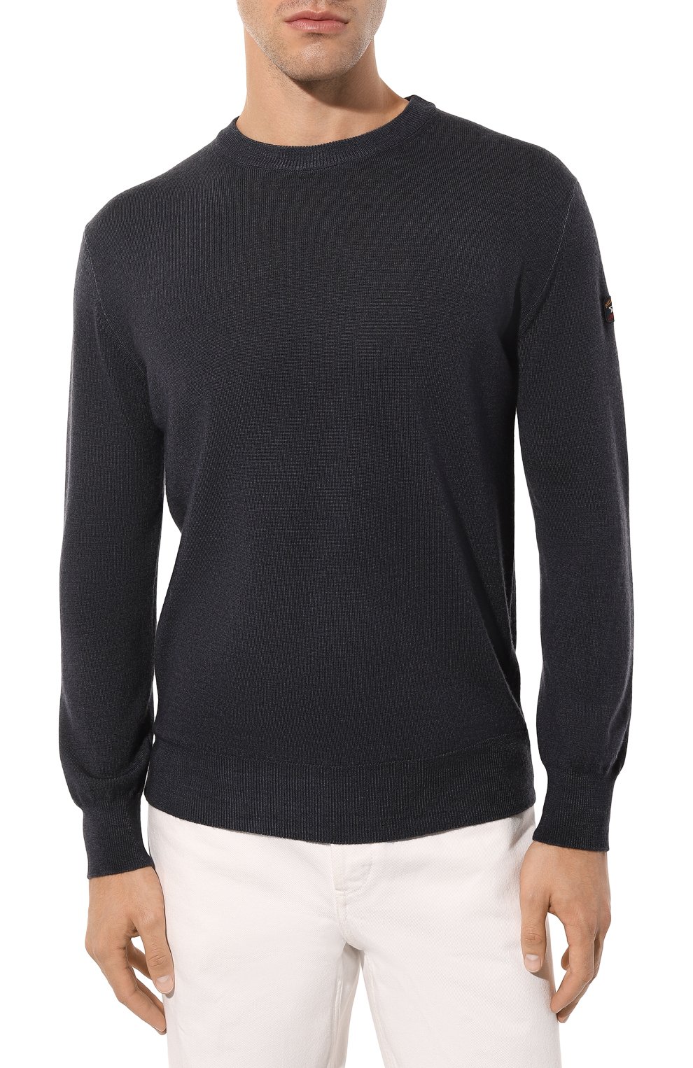 Шерстяной джемпер PAUL&SHARK темно-синего цвета по цене 31900 руб., арт. 11311001, фото 3 Шерстяной джемпер PAUL&SHARK, арт. 11311001, фото 3