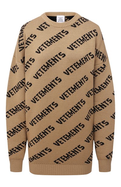 Женский шерстяной свитер VETEMENTS, арт. UE52KN340A 2901/W