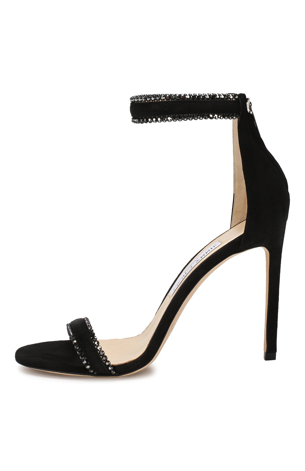 Замшевые босоножки dochas 100 JIMMY CHOO, арт. D0CHAS 100/WJT, фото 3