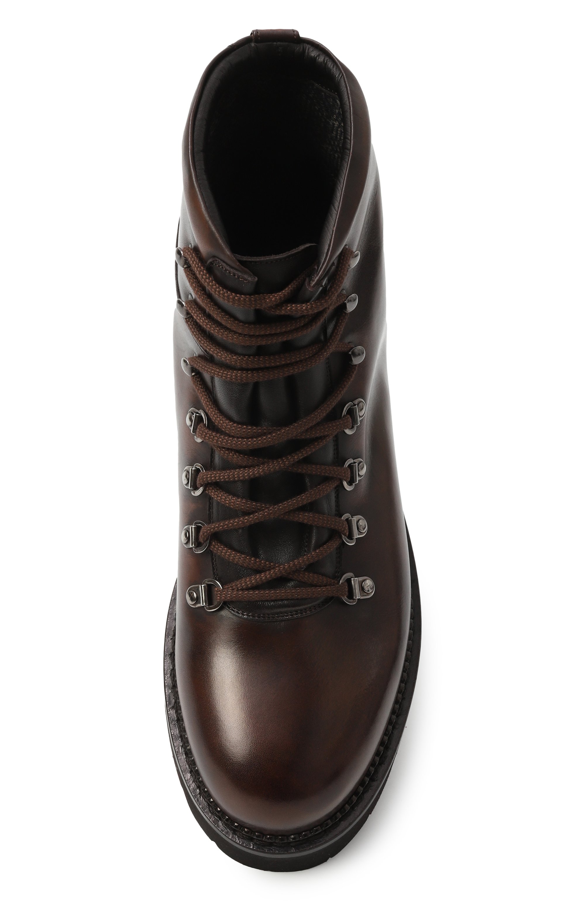 Кожаные ботинки polacco livigno W.GIBBS, арт. 0260021/CAMEL/VITELL0 W00LEN, фото 6