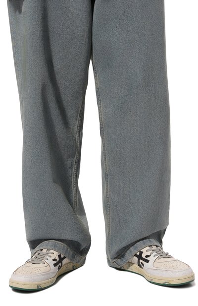 Кожаные кеды bsktclay PREMIATA, арт. BSKTCLAY/VAR 6778, фото 3