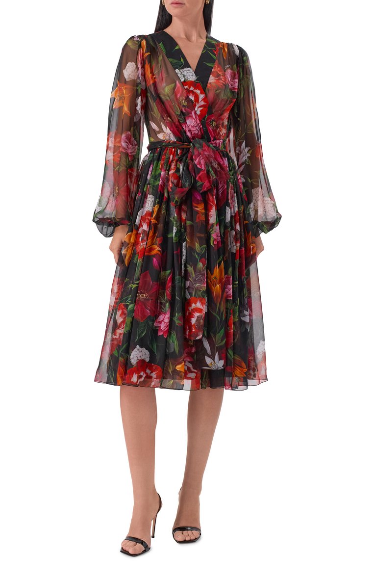 Шелковое платье DOLCE & GABBANA, арт. F6CNUT/IS1Y4, фото 1