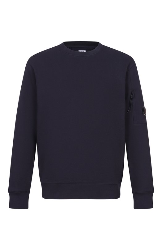 Хлопковый свитшот C.P. Company RCCMSS713A005086W Синий RCCMSS713A005086W