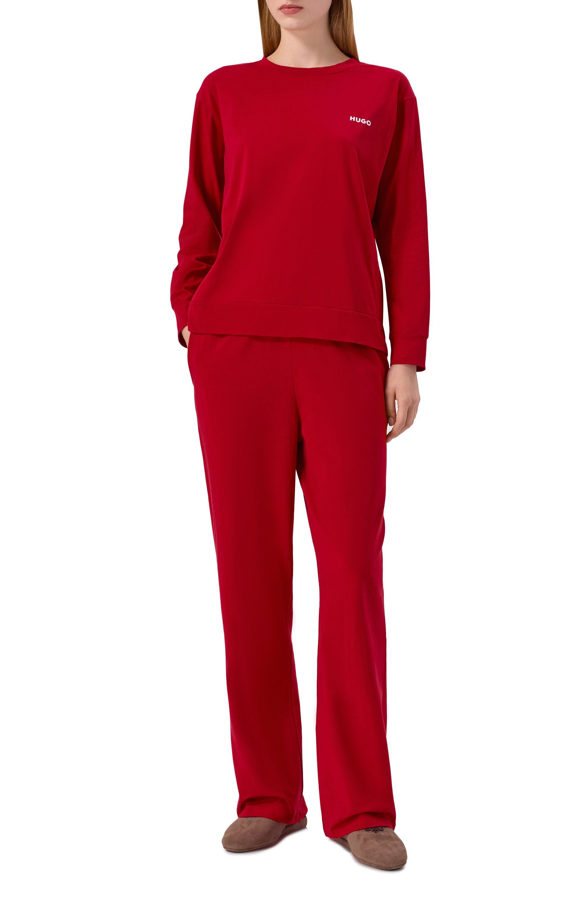 Хлопковые брюки HUGO, арт. 50555624, фото 2