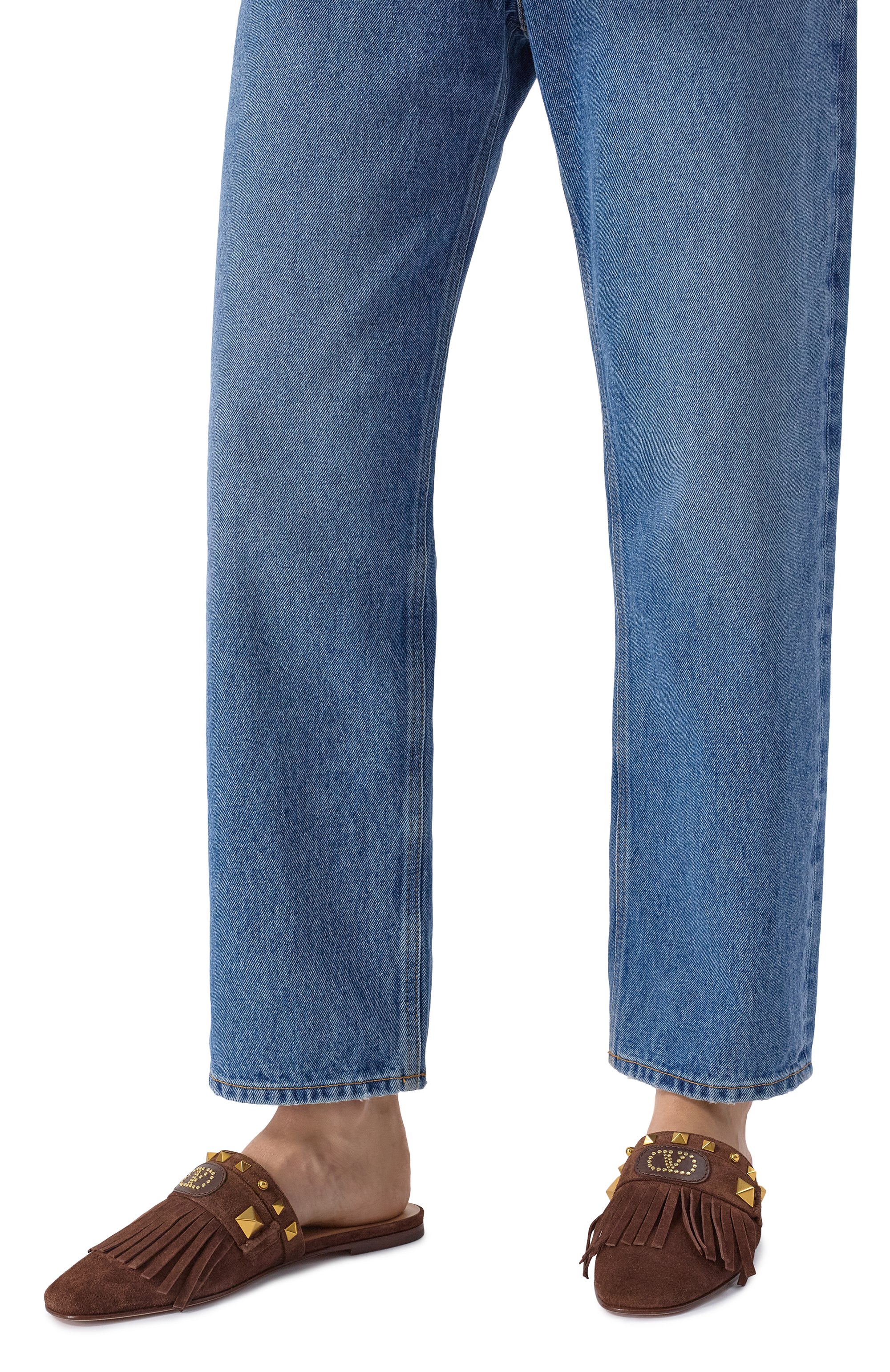 Замшевые сабо plaster caster VALENTINO, арт. 6W2S0LP4/ZFW, фото 3